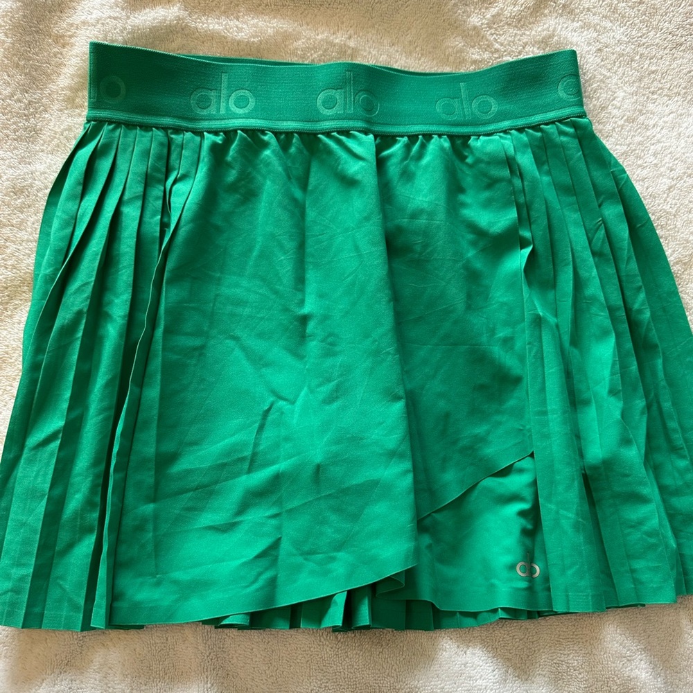 Alo Aces skirt Green Medium